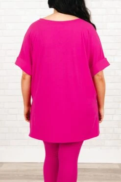 Monochrome Moment Set, Neon Hot Pink -Chic Soul Store MonochromeMomentSet NeonHotPink 1