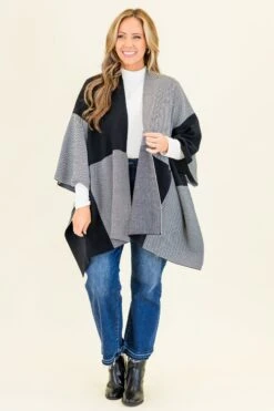 Moonlit Mirage Duster, Black -Chic Soul Store MoonlitMirageDuster Black 5