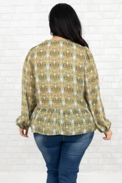 Morning Grace Top, Olive 12 Morning Grace Top, Olive -Chic Soul Store MorningGraceTop Olive 9213