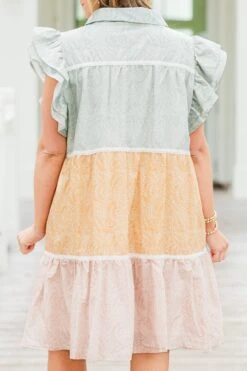 Morning Light Dress, Sky 14 Morning Light Dress, Sky -Chic Soul Store MorningLightDress Sky