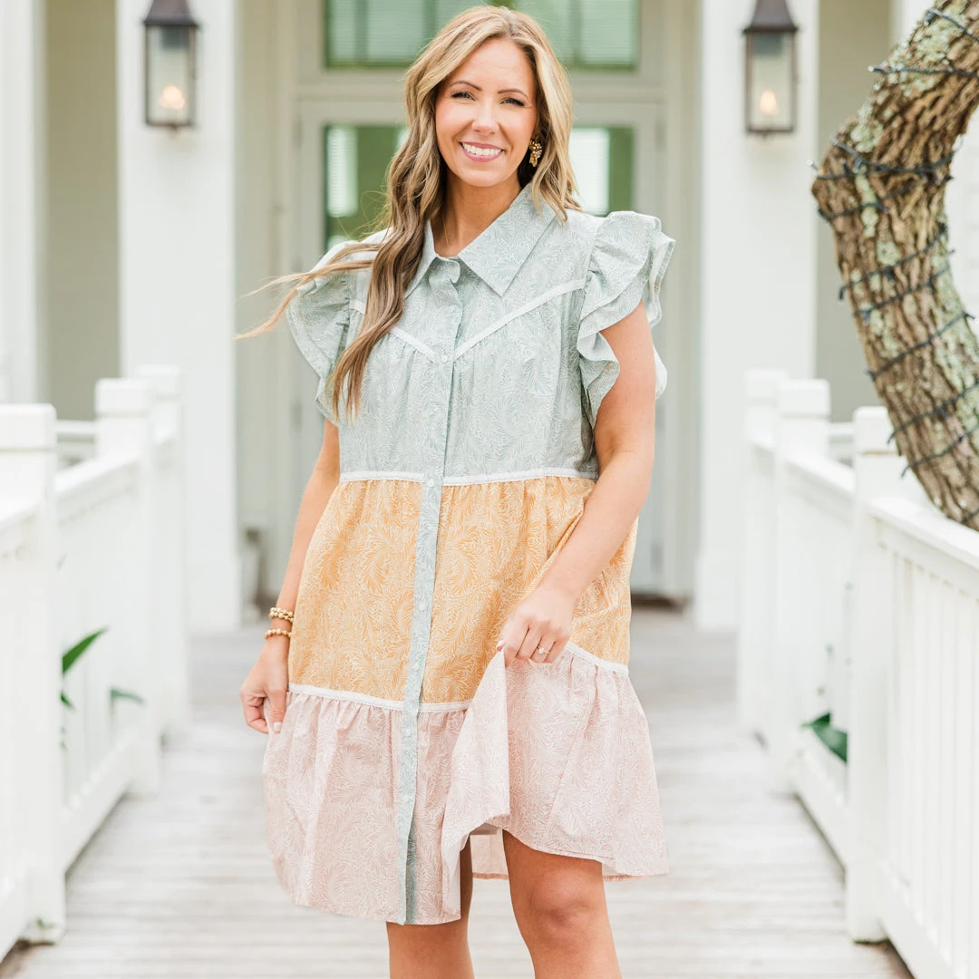 Morning Light Dress, Sky 9 Morning Light Dress, Sky - Image 7