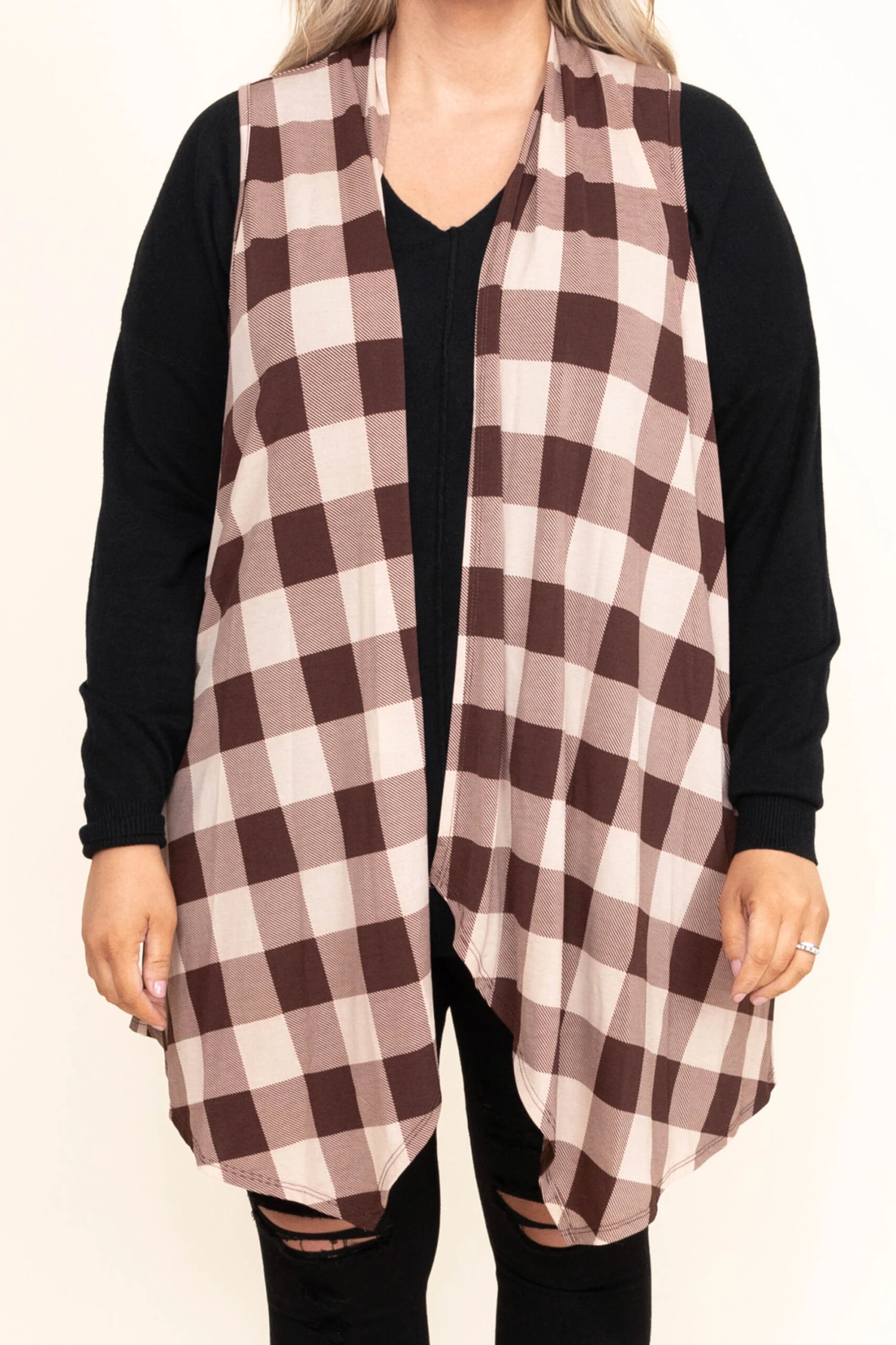 Most Of The Time Vest, Mocha 6 Most Of The Time Vest, Mocha - Image 4