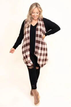 Most Of The Time Vest, Mocha 10 Most Of The Time Vest, Mocha -Chic Soul Store MostOfTheTimeVest Mocha 9546