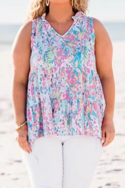 Must Have Babydoll Tank, Mint Combo -Chic Soul Store MustHaveBabydollTop MintCombo 2