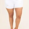 My Day Shine Shorts, White 1 My Day Shine Shorts, White -Chic Soul Store MyDayShineShorts White 2