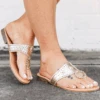 My Favorite Aesthetic Sandal, Gold -Chic Soul Store MyFavoriteAestheticSandals Gold 2