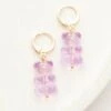 My Favorite Candy Earrings, Lavender 1 My Favorite Candy Earrings, Lavender -Chic Soul Store MyFavoriteCandyEarrings Lavender 1117