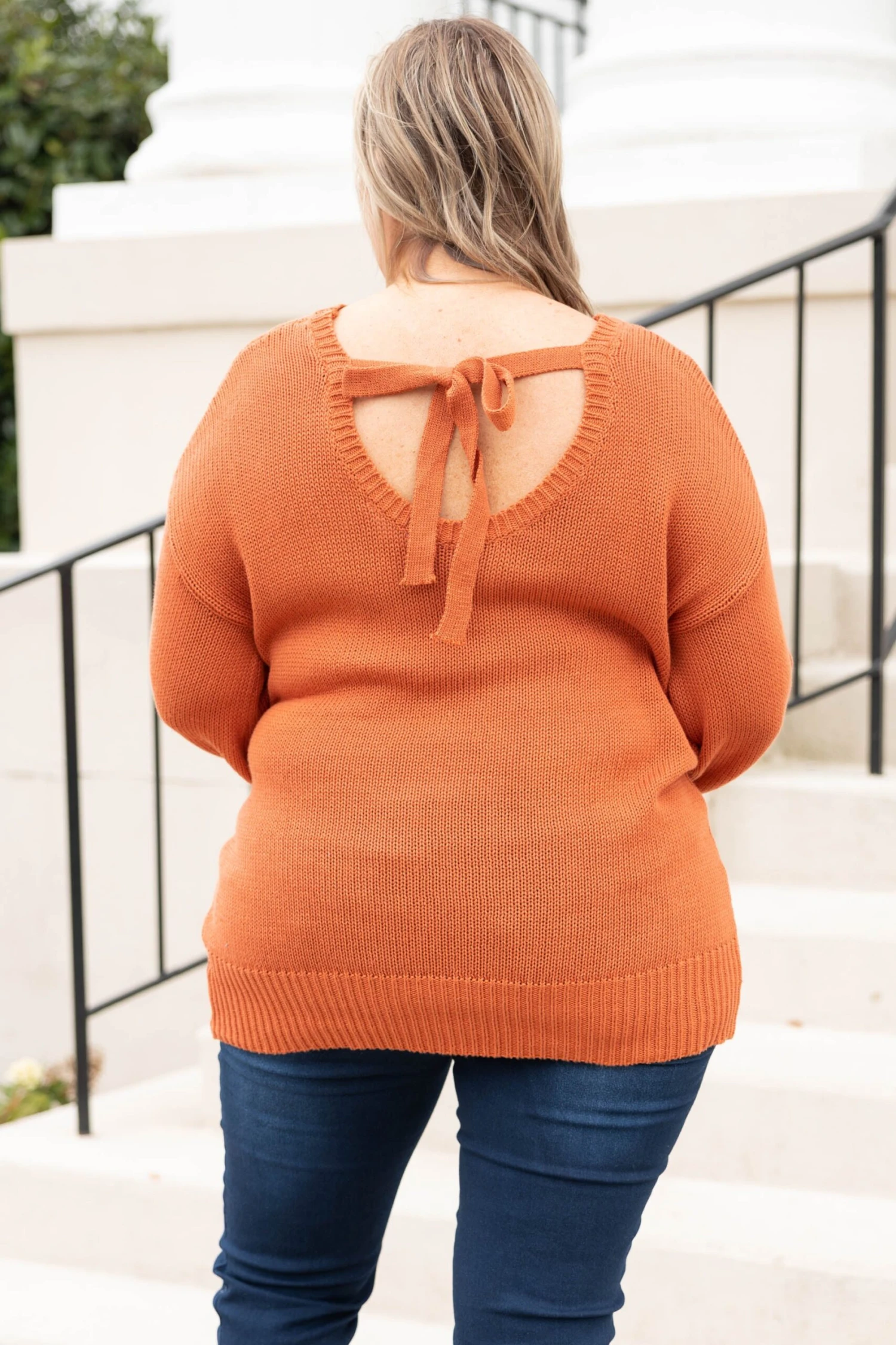 My Favorite Song Sweater, Rust 7 My Favorite Song Sweater, Rust - Image 5