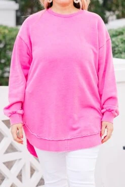 My Life In Pink Tunic, Bubble Gum -Chic Soul Store MyLifeInPinkTunic Bubblegum 2