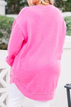My Life In Pink Tunic, Bubble Gum -Chic Soul Store MyLifeInPinkTunic Bubblegum