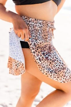 My Little Paradise Swim Skirt, Leopard 11 My Little Paradise Swim Skirt, Leopard -Chic Soul Store MyLittleParadiseSkirt Leopard