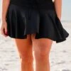 My Little Paradise Swim Skirt, Black