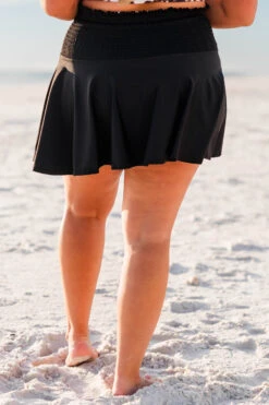 My Little Paradise Swim Skirt, Black 13 My Little Paradise Swim Skirt, Black -Chic Soul Store MyLittleParadiseSwimSkirt Black 6