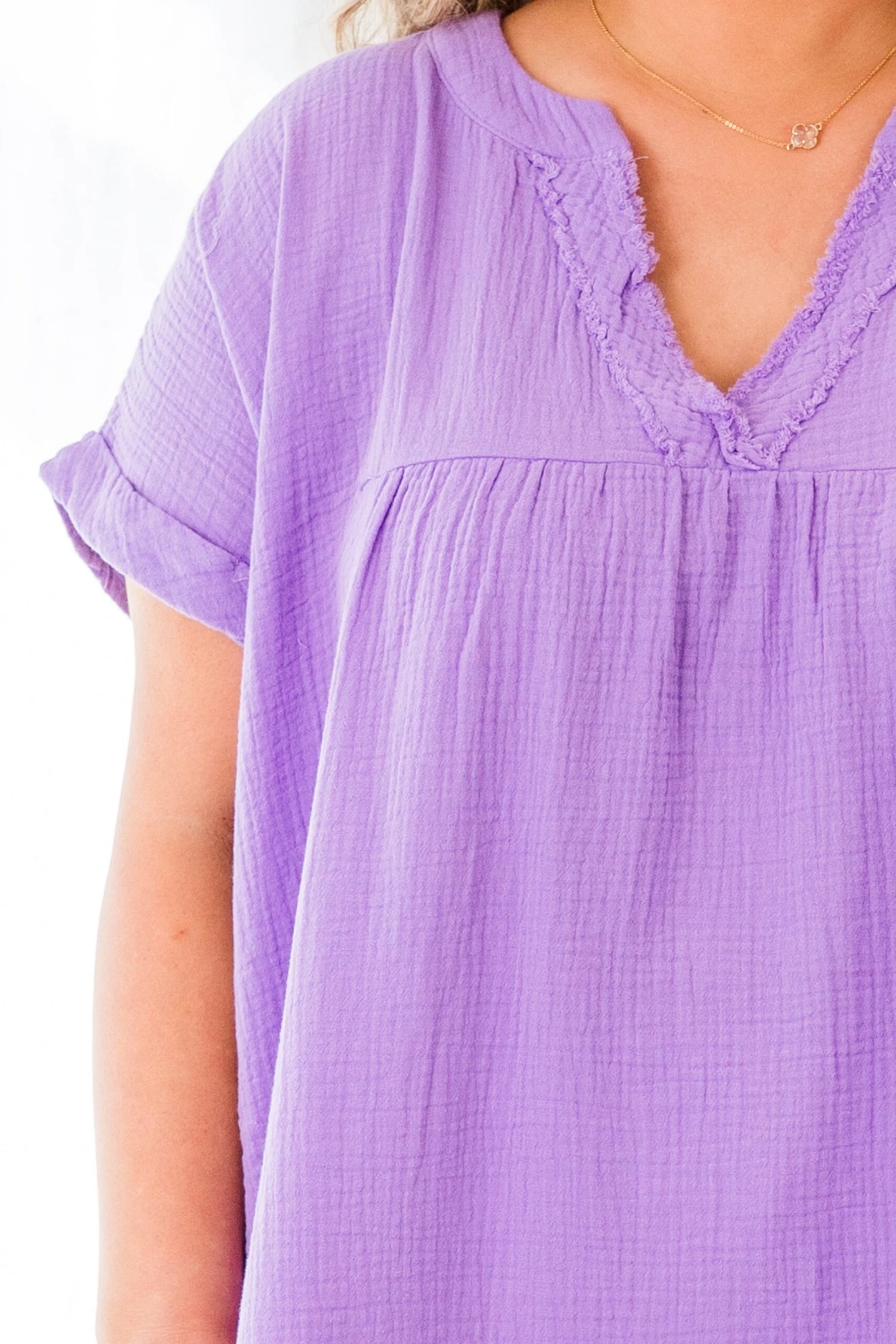 My Love Has Grown Tunic, Lavender 7 My Love Has Grown Tunic, Lavender - Image 5