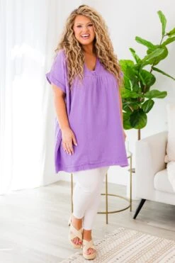 My Love Has Grown Tunic, Lavender 11 My Love Has Grown Tunic, Lavender -Chic Soul Store MyLoveHasGrownTunic Lavender 5