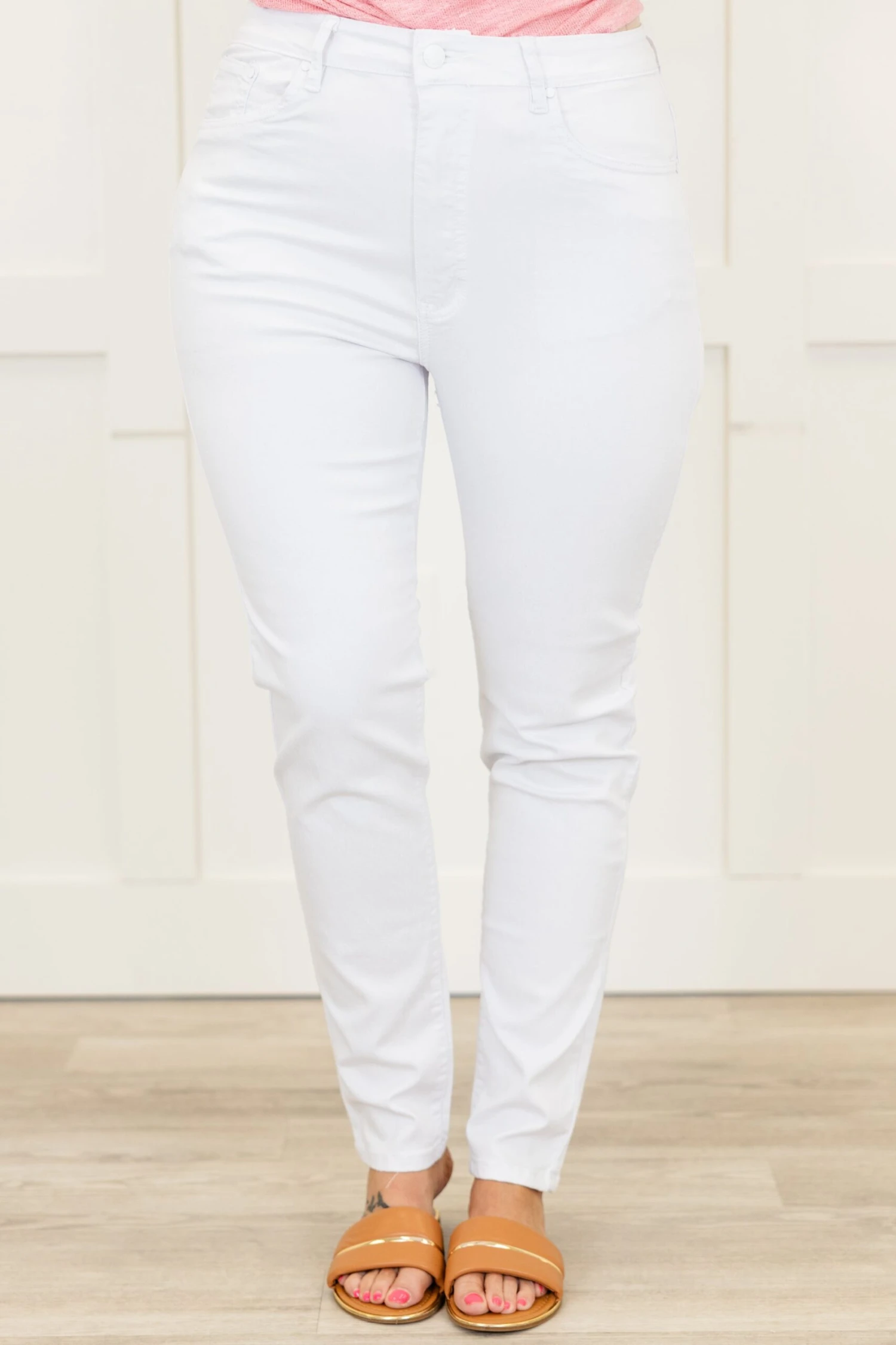 My New Dream Skinny Jeans, White 5 My New Dream Skinny Jeans, White - Image 3