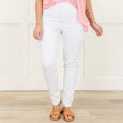 My New Dream Skinny Jeans, White 15 My New Dream Skinny Jeans, White -Chic Soul Store MyNewDreamSkinnyJeans White 7