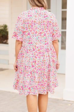 My Precious Flower Dress, Ivory 12 My Precious Flower Dress, Ivory -Chic Soul Store MyPreciousFlowerDress Ivory 1