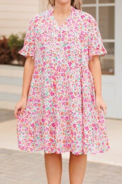 My Precious Flower Dress, Ivory 11 My Precious Flower Dress, Ivory -Chic Soul Store MyPreciousFlowerDress Ivory 2