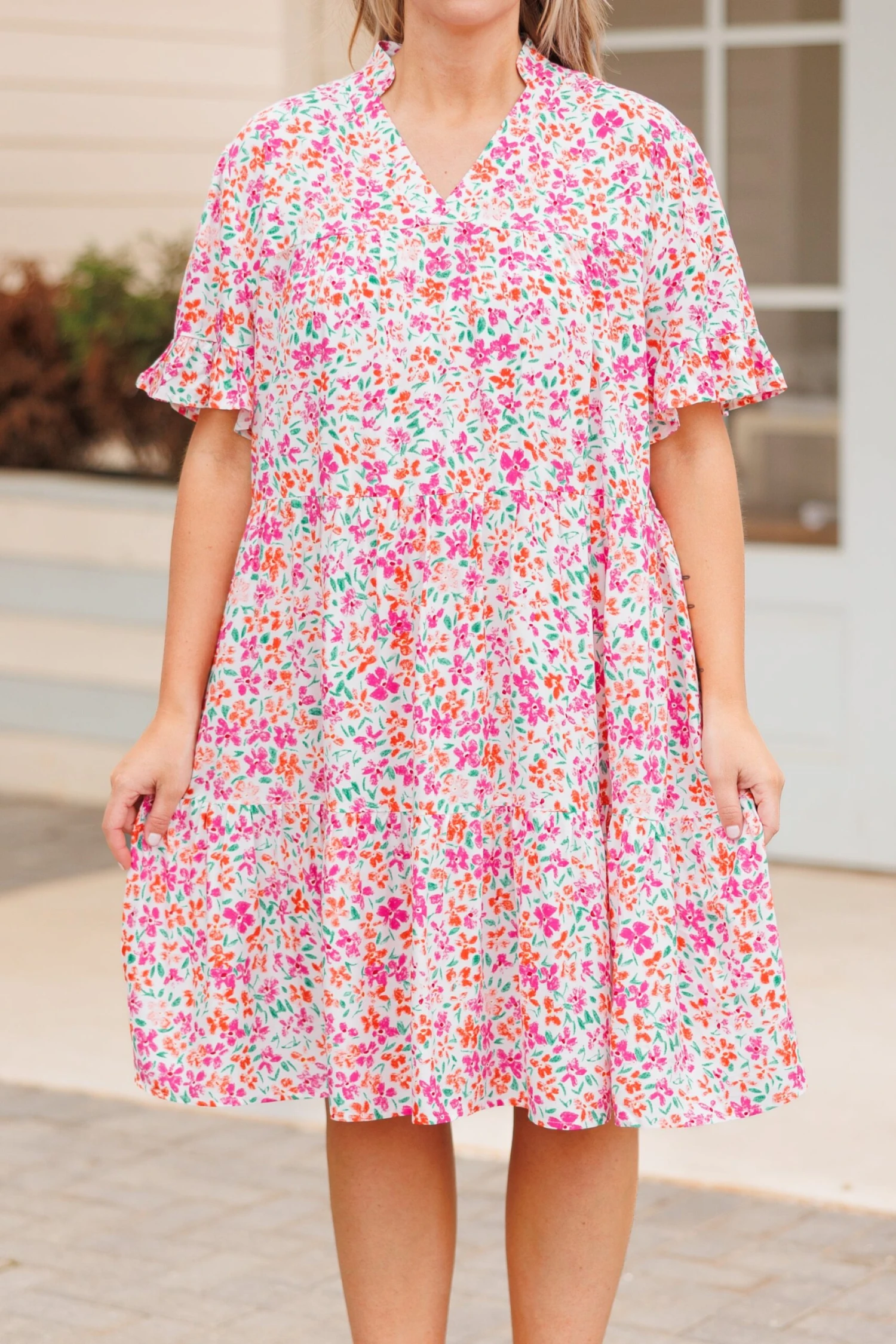 My Precious Flower Dress, Ivory 6 My Precious Flower Dress, Ivory - Image 4