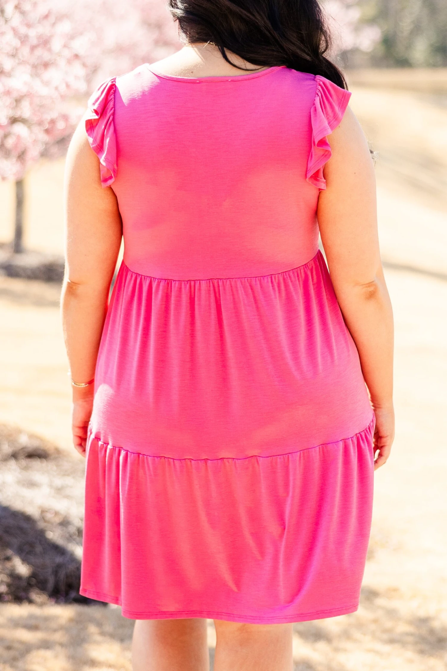 My Shining Star Dress, Fuchsia 9 My Shining Star Dress, Fuchsia - Image 7