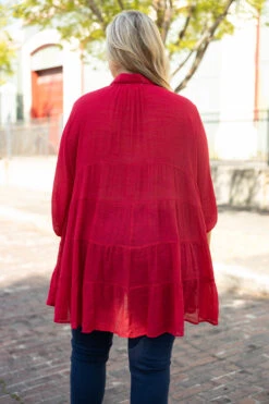 My Treat Tunic, Chilli Powder -Chic Soul Store MyTreatTunic ChilliPowder 9553