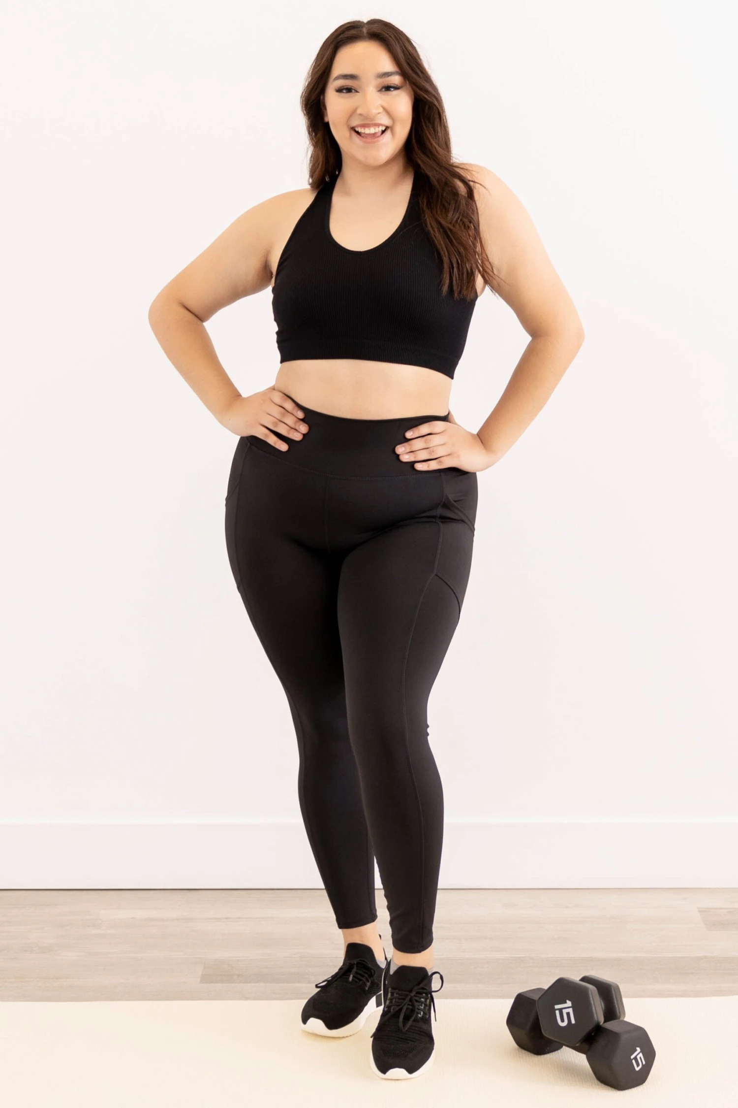 Natural Active Leggings, Black 4 Natural Active Leggings, Black - Image 2