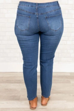 Naturally You Jeggings, Medium Wash -Chic Soul Store NaturallyYouJeggings MediumWash 9839