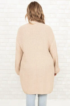 Need A Million Reasons Cardigan, Taupe -Chic Soul Store NeedAMillionReasonsCardigan Taupe 9689