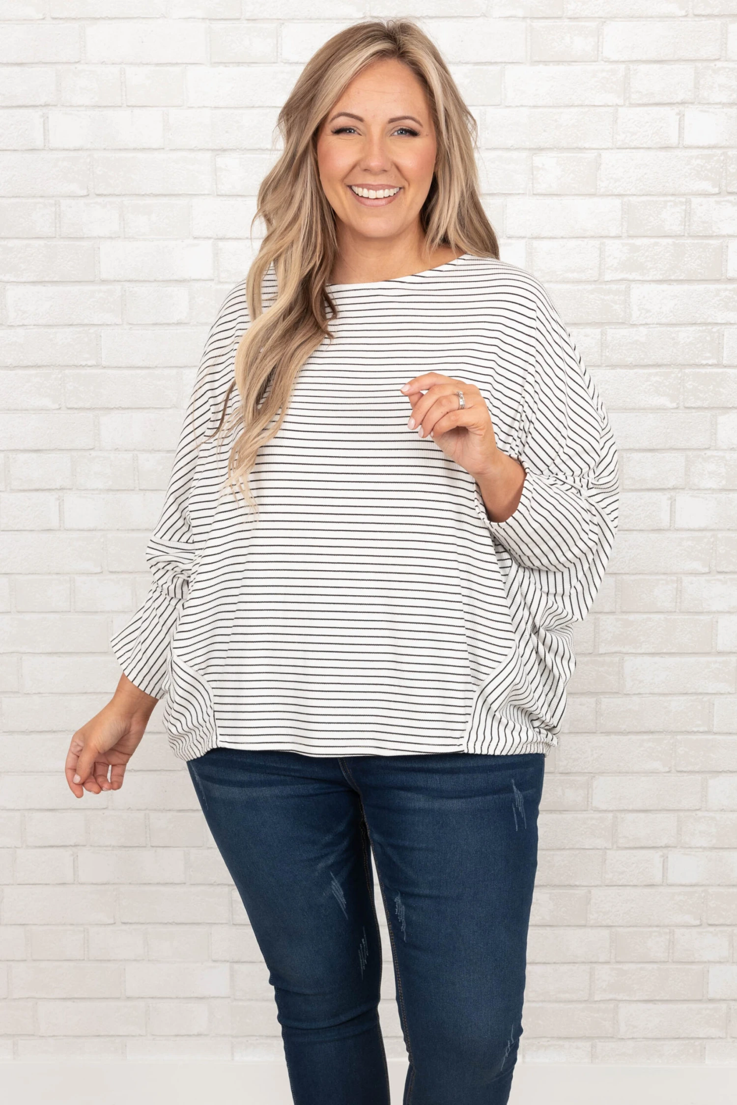 Never Alone Top, Off White 3 Never Alone Top, Off White