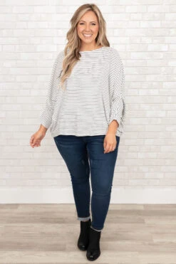 Never Alone Top, Off White 10 Never Alone Top, Off White -Chic Soul Store NeverAloneTop OffWhite 9886