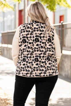 Never Alone Vest, Tan -Chic Soul Store NeverAloneVest Tan 9781