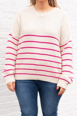 Never Be Alone Sweater, Cream -Chic Soul Store NeverBeAloneSweater Cream 0044