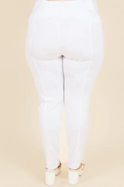 Never Doubted You Leggings, White 13 Never Doubted You Leggings, White -Chic Soul Store NeverDoubtedYouLeggings White 3