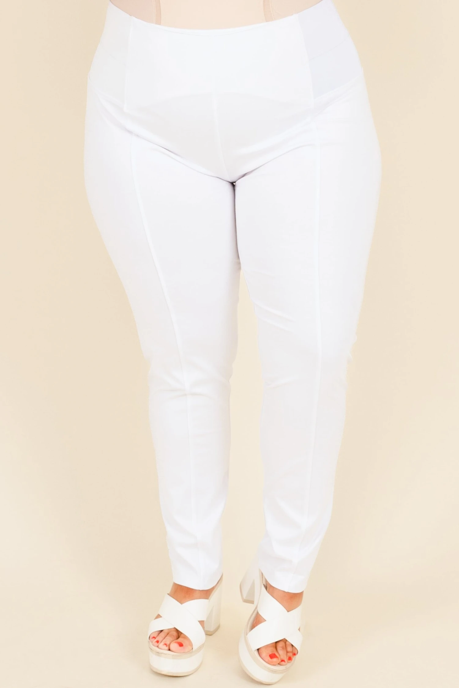 Never Doubted You Leggings, White 3 Never Doubted You Leggings, White