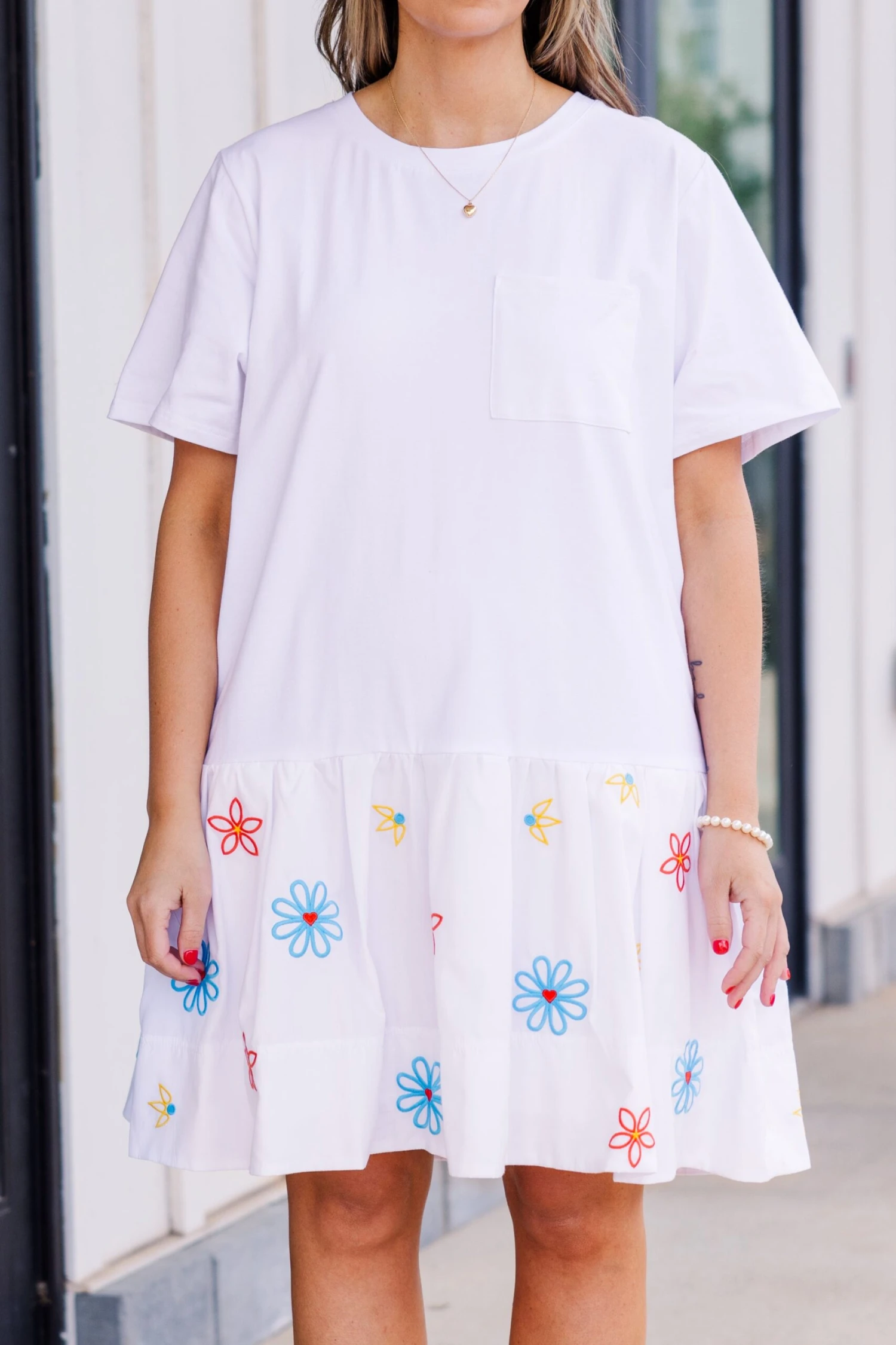 Never Ending Glamour Dress, Off White 8 Never Ending Glamour Dress, Off White - Image 6