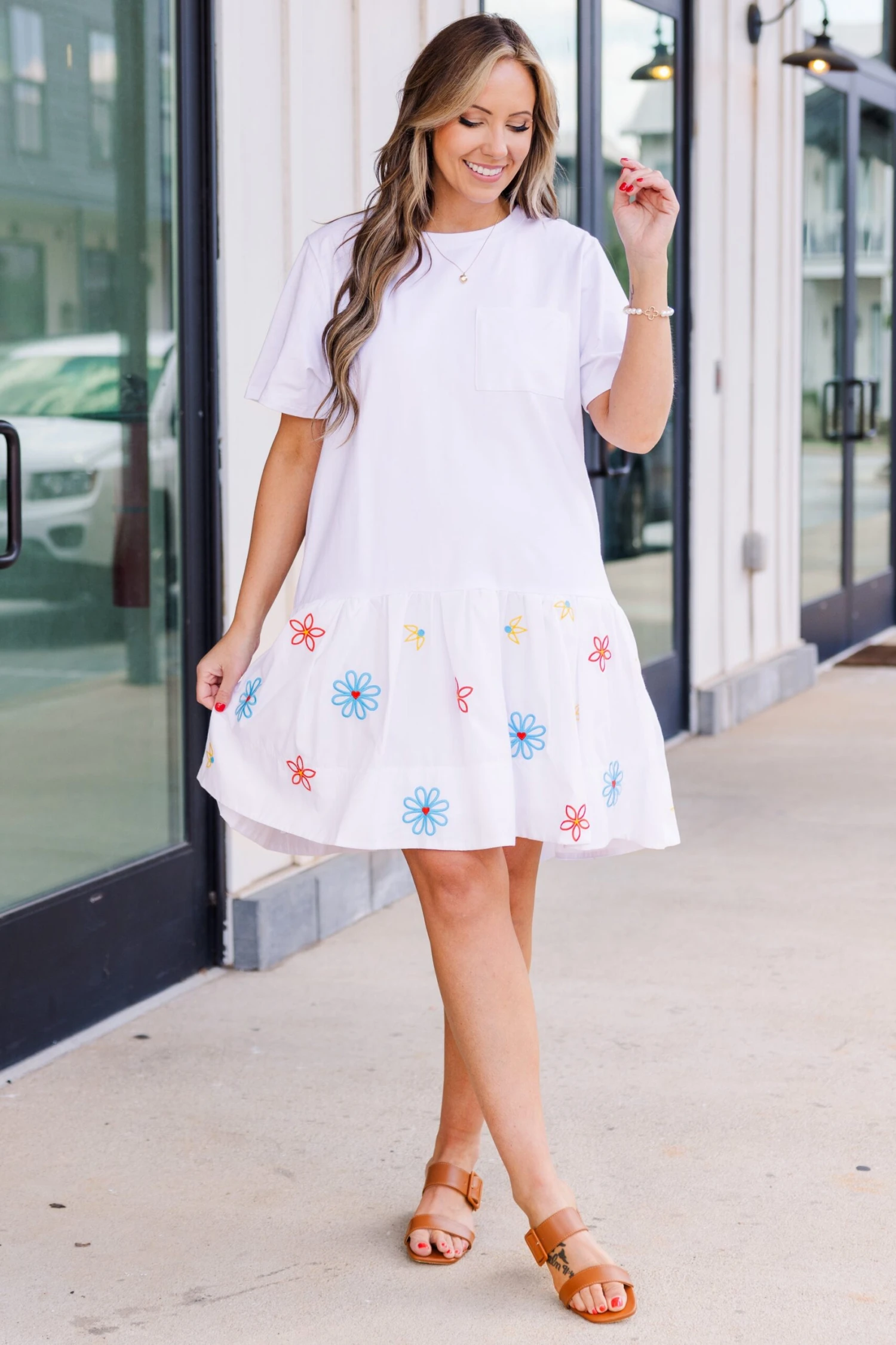 Never Ending Glamour Dress, Off White 5 Never Ending Glamour Dress, Off White - Image 3