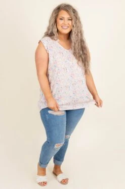 Never Goodbye Top, Pink -Chic Soul Store NeverGoodbyeTop Pink 9186