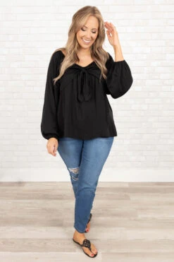 Never Hold Back Top, Black 10 Never Hold Back Top, Black -Chic Soul Store NeverHoldBackTop Black 0002