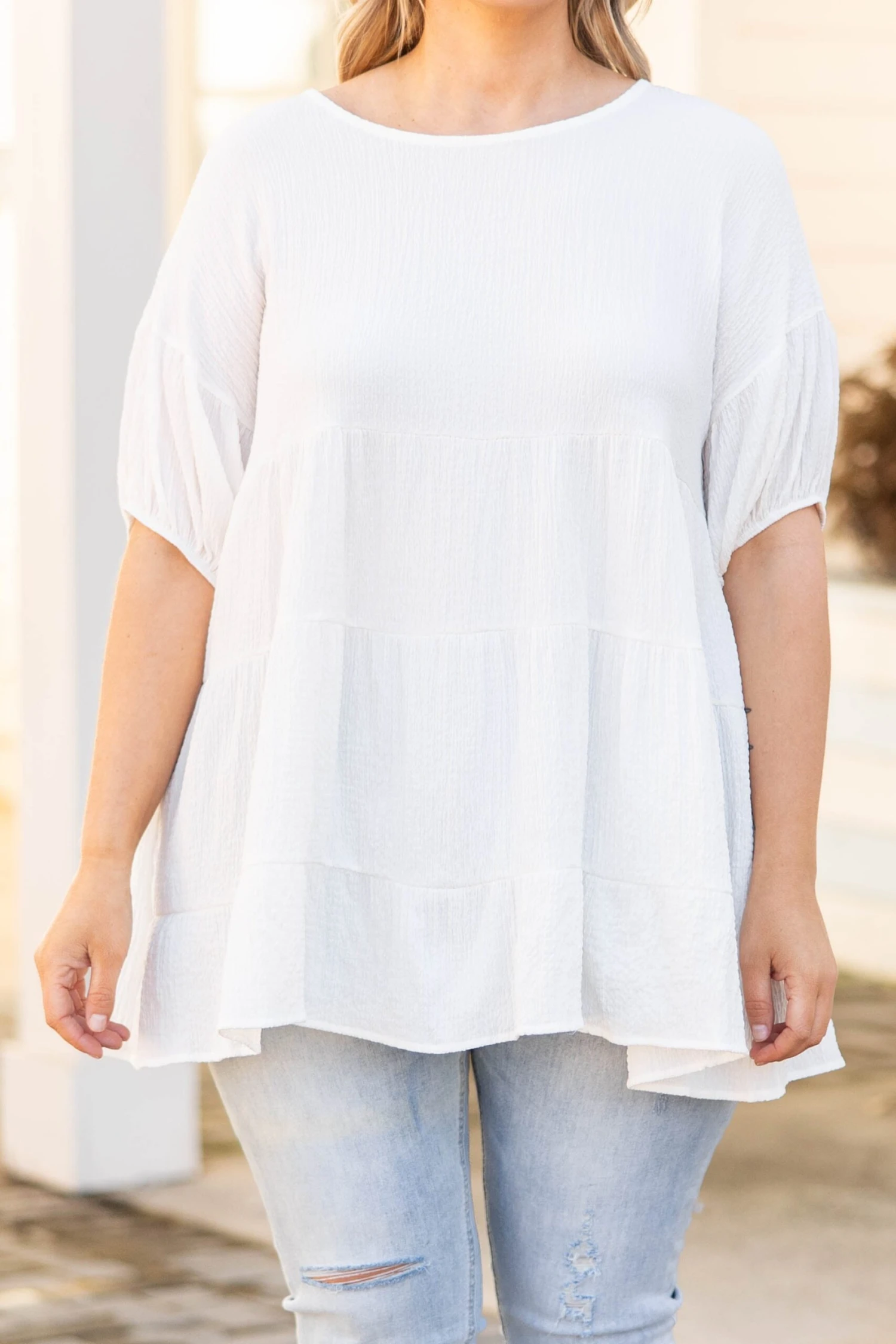 Never Stop Daydreaming Top, Off White 6 Never Stop Daydreaming Top, Off White - Image 4