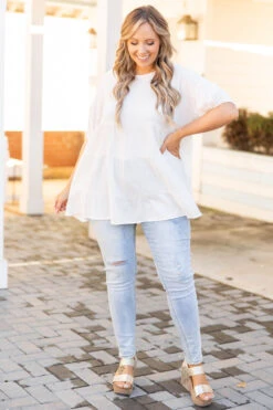 Never Stop Daydreaming Top, Off White 10 Never Stop Daydreaming Top, Off White -Chic Soul Store NeverStopDaydreamingTop OffWhite 9075