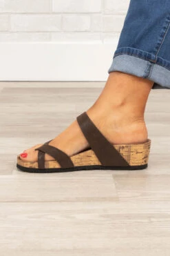 Never Stop Exploring Wedges, Brown 10 Never Stop Exploring Wedges, Brown -Chic Soul Store NeverStopExploringWedges Brown 9842