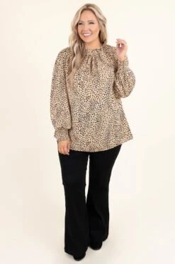 New Surprises Top, Beige 10 New Surprises Top, Beige -Chic Soul Store NewSurprisesTop Beige 9607