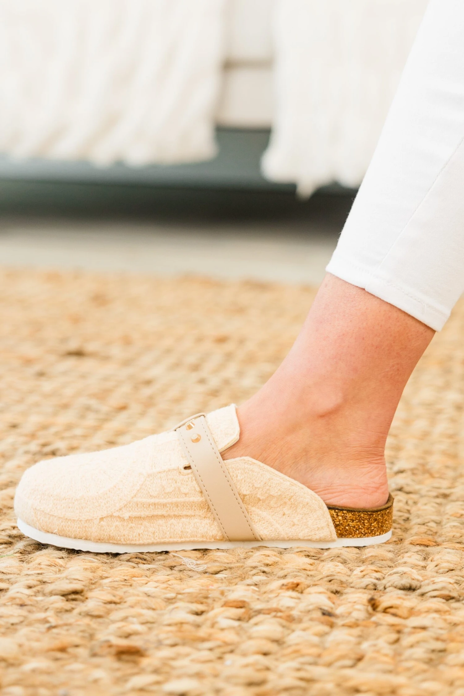 News To Me Sandals, Cream 4 News To Me Sandals, Cream - Image 2