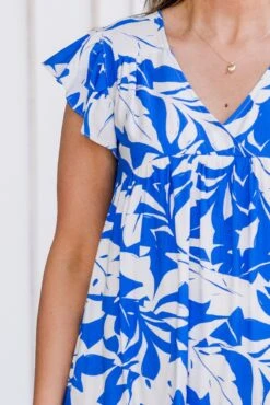 Next Big Move Dress, Royal-Off White 13 Next Big Move Dress, Royal-Off White -Chic Soul Store NextBigMoveDress Royal OffWhite 3