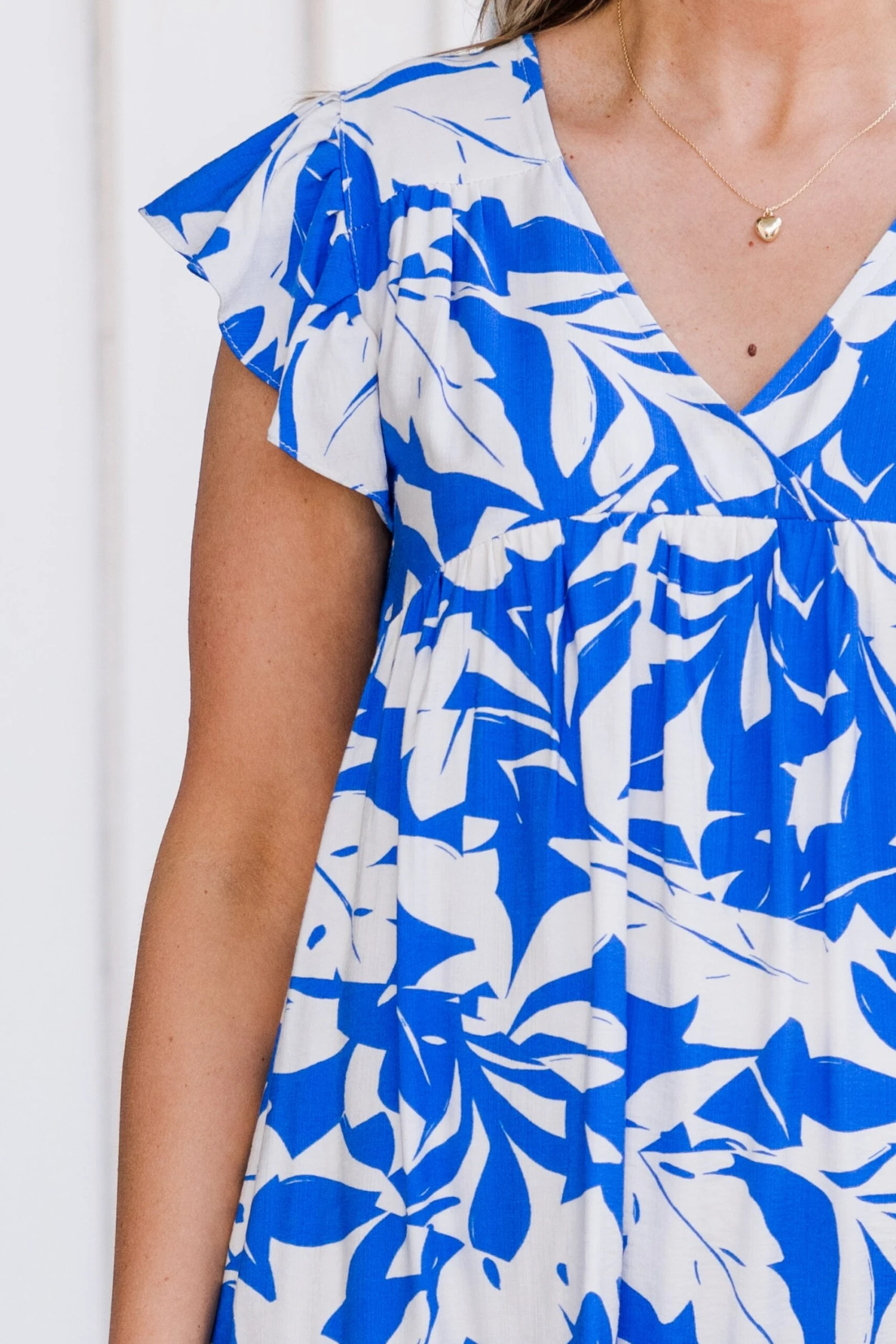 Next Big Move Dress, Royal-Off White 7 Next Big Move Dress, Royal-Off White - Image 5