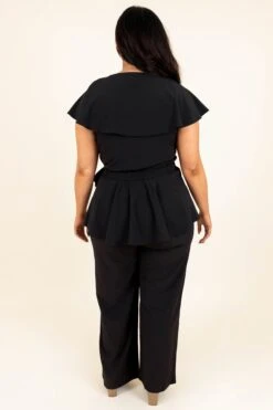 Next Level Jumpsuit, Black -Chic Soul Store NextLevelJumpsuit Black 9714