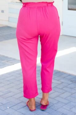 Nice For Once Pants, Fuchsia 13 Nice For Once Pants, Fuchsia -Chic Soul Store NiceForOnePants Fuchsia 8bf97185 6d28 4ee0 8e2d 31e01bc11bf1