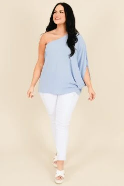 Nice Weather Out Top, Periwinkle 9 Nice Weather Out Top, Periwinkle -Chic Soul Store NiceWeatherOutTop Periwinkle 3