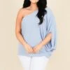 Nice Weather Out Top, Periwinkle -Chic Soul Store NiceWeatherOutTop Periwinkle 4